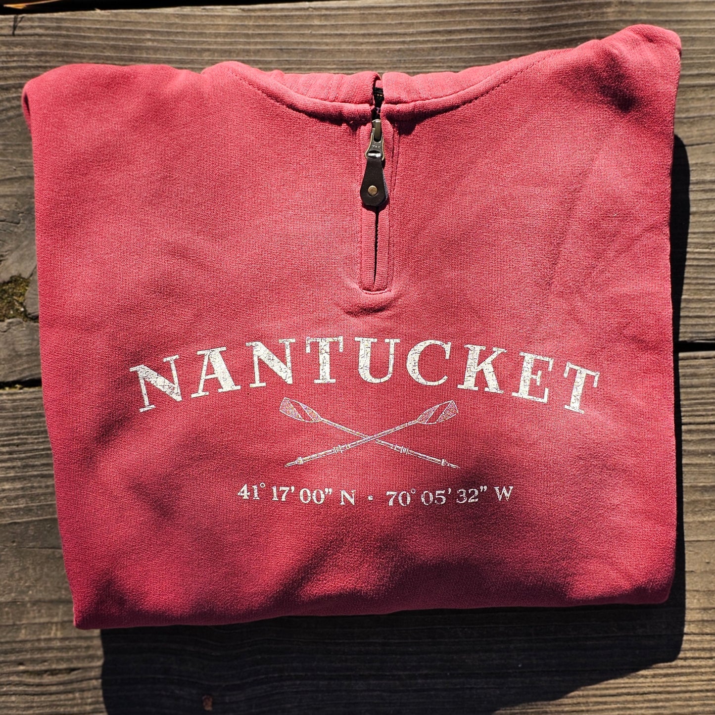 Crossed Oars Mini Zip Hoodie