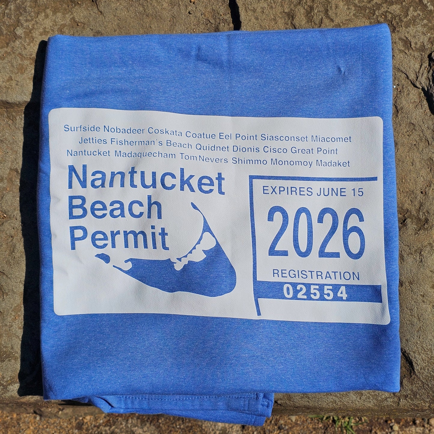 2026 Beach Permit Blanket