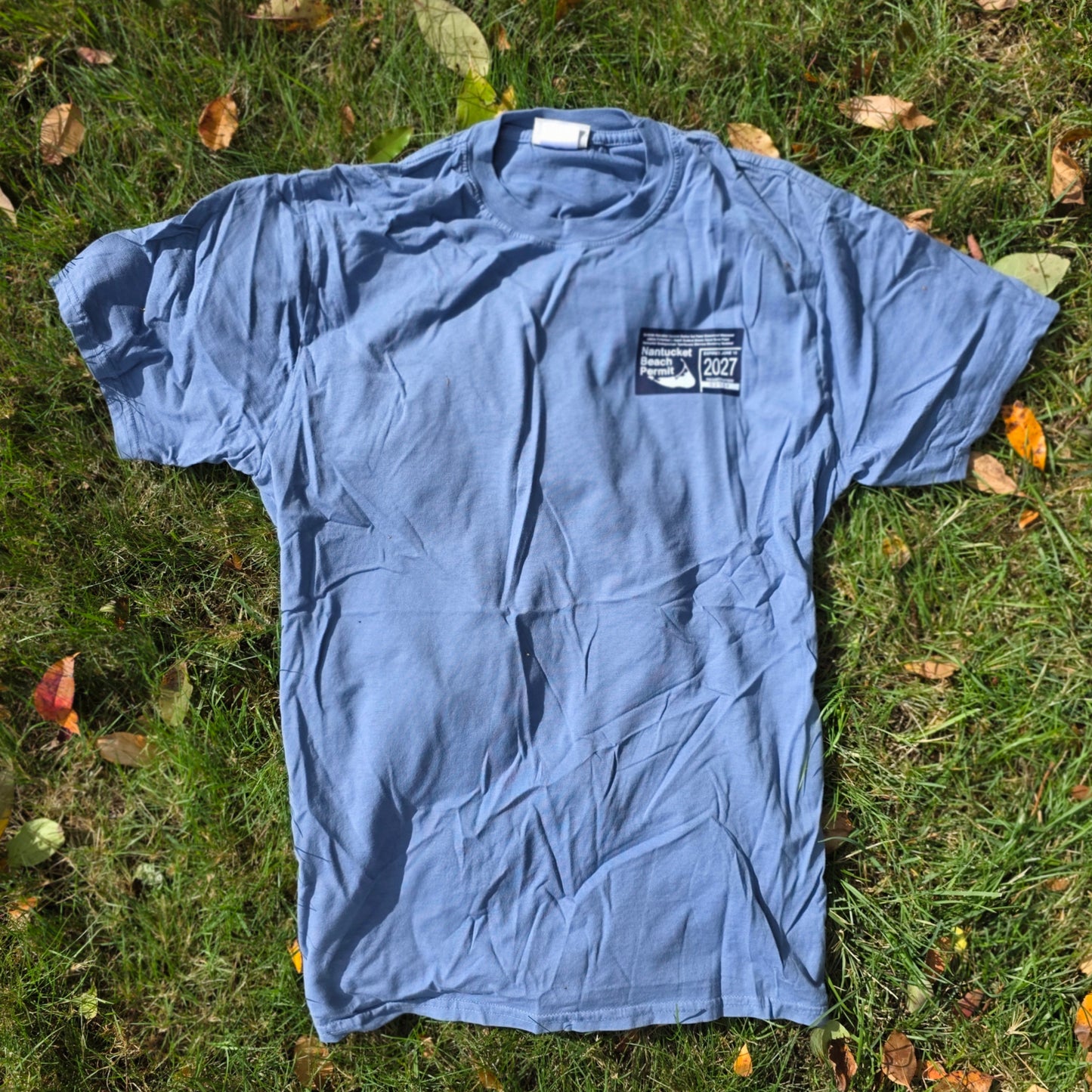 2027 Nantucket Short Sleeve Beach Permit Tee