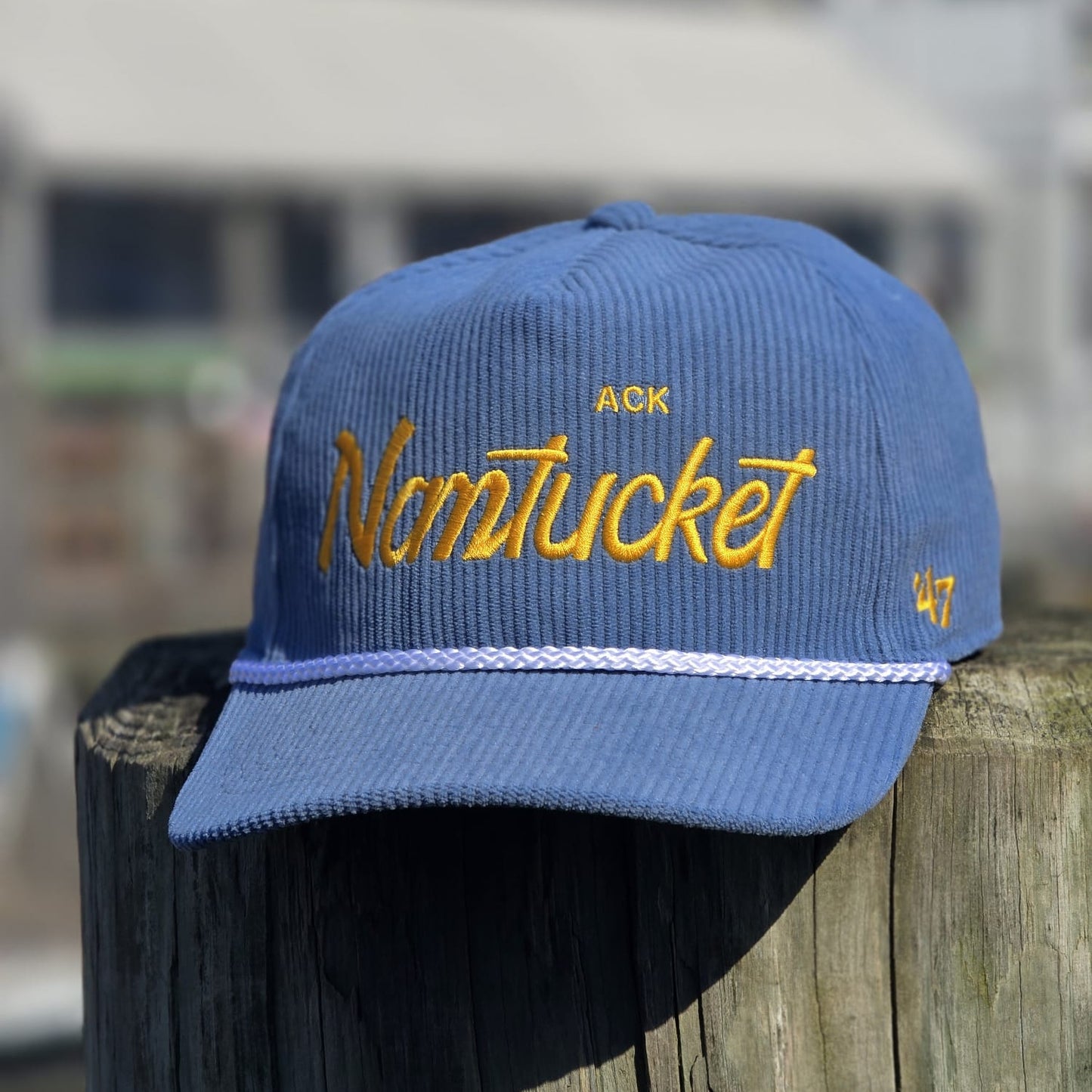 Nantucket ACK Cross Rope Hat