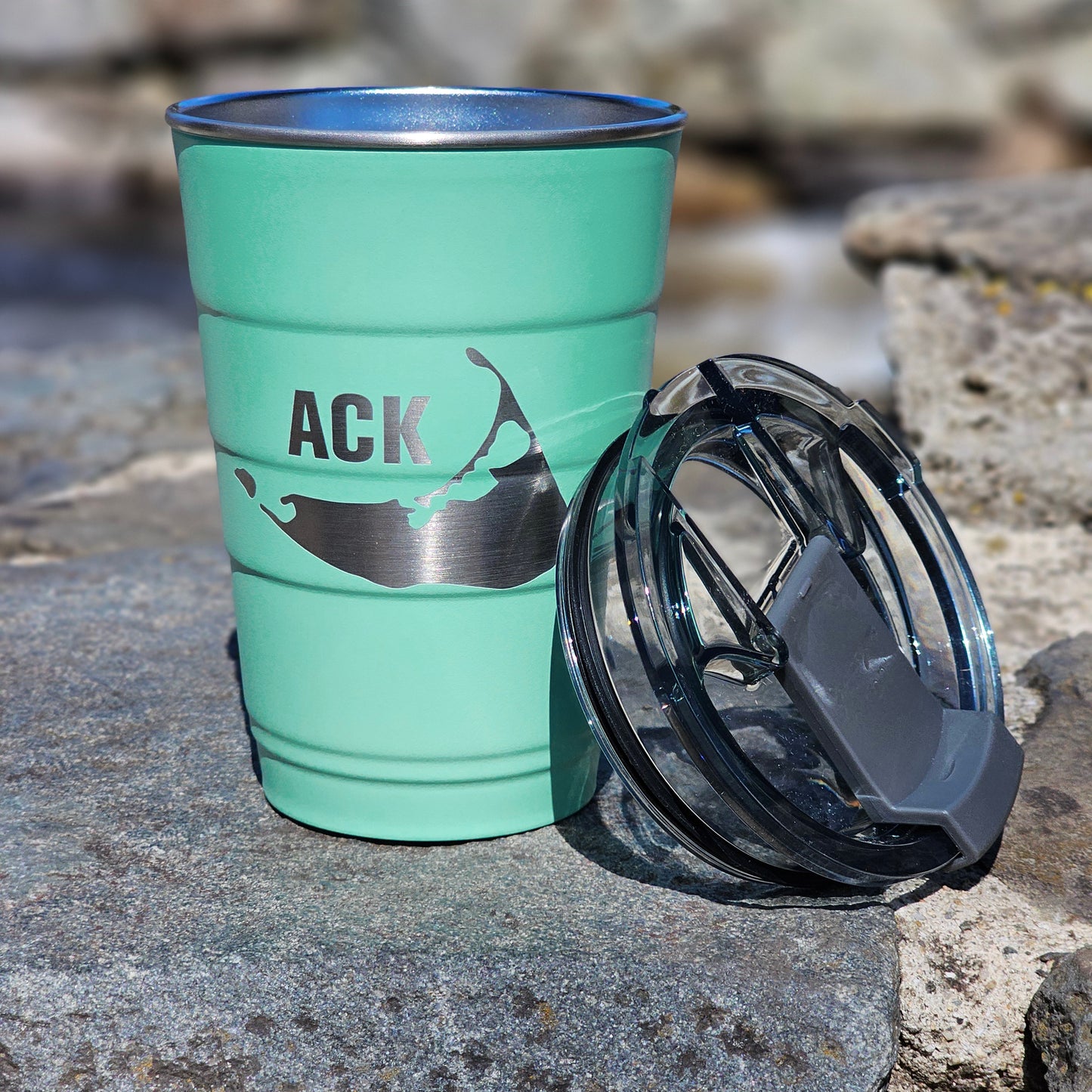 ACK Island Engraved Tumbler