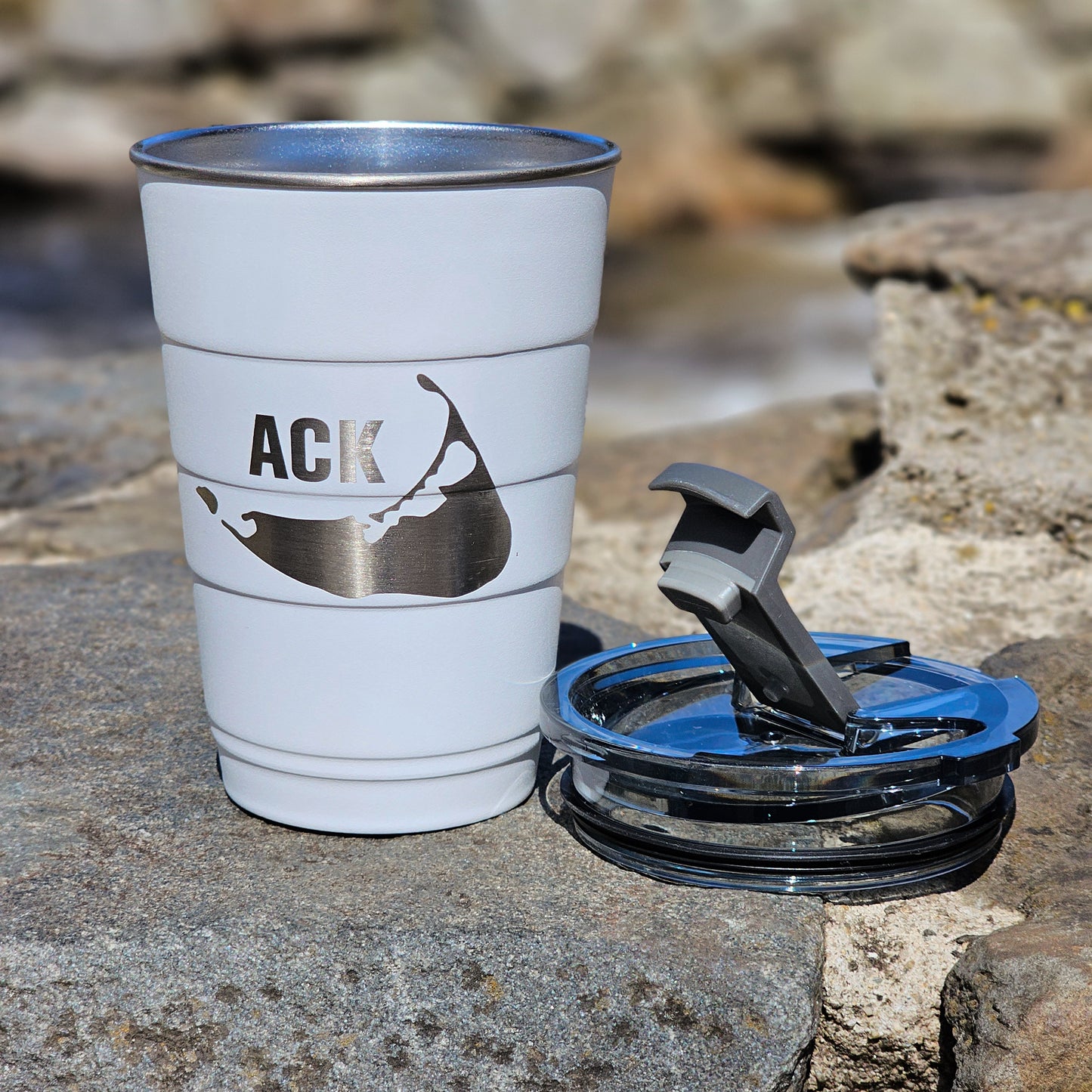 ACK Island Engraved Tumbler