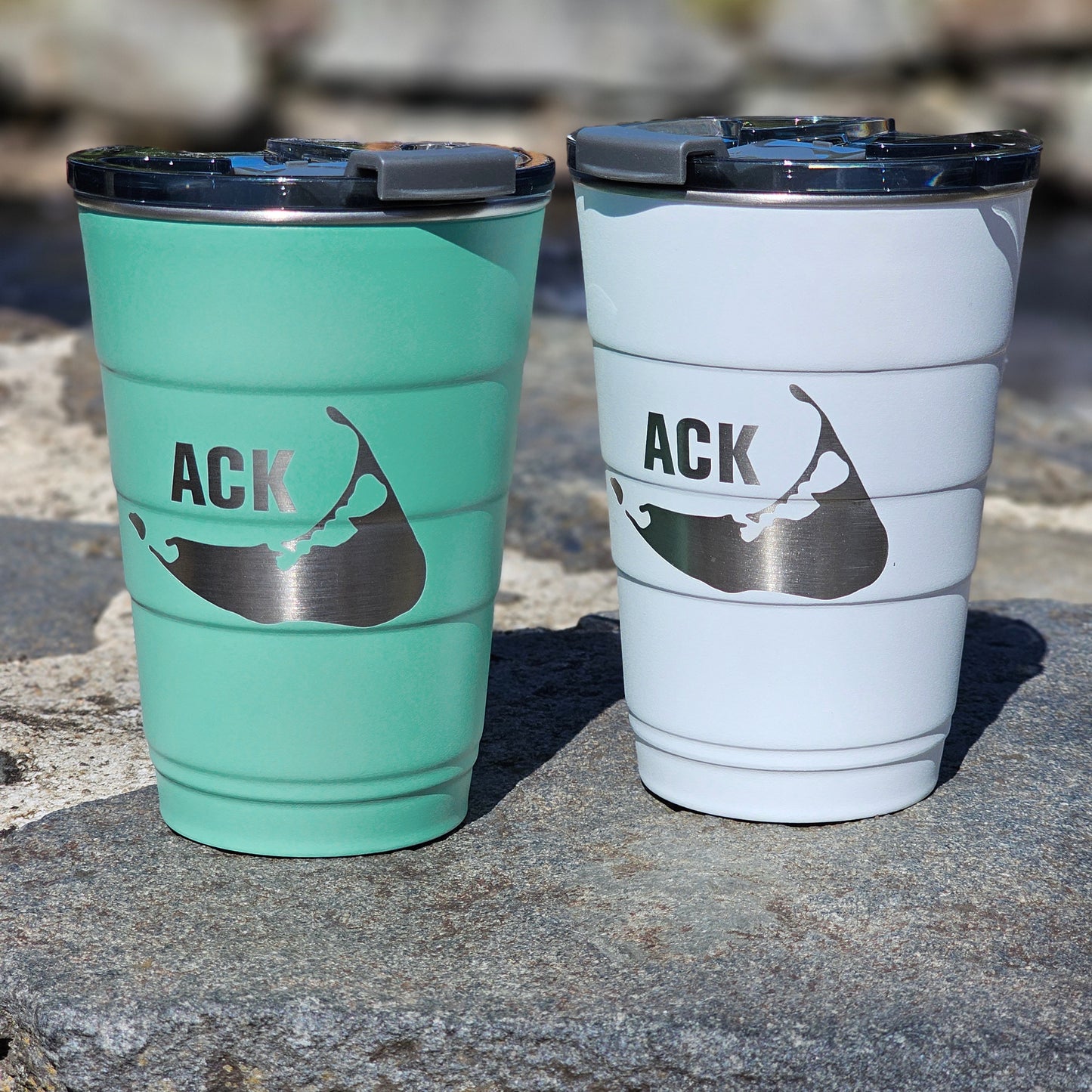 ACK Island Engraved Tumbler