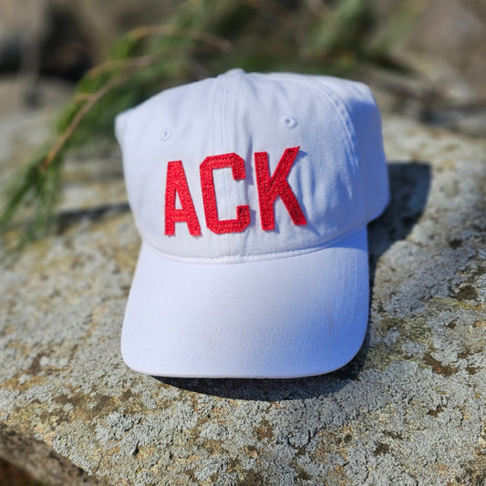 ACK Applique Washed Twill Hat