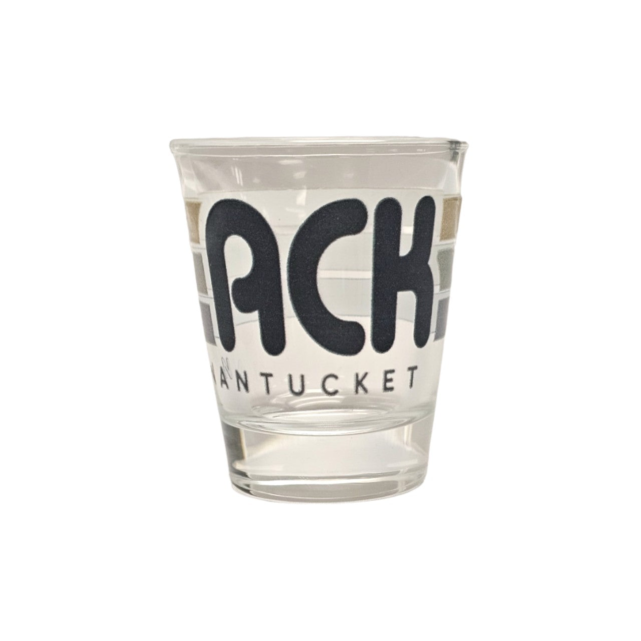 ACK Stripe Shot Glass