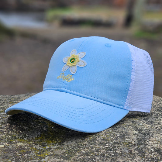 Nantucket Daffy Flower Trucker Hat