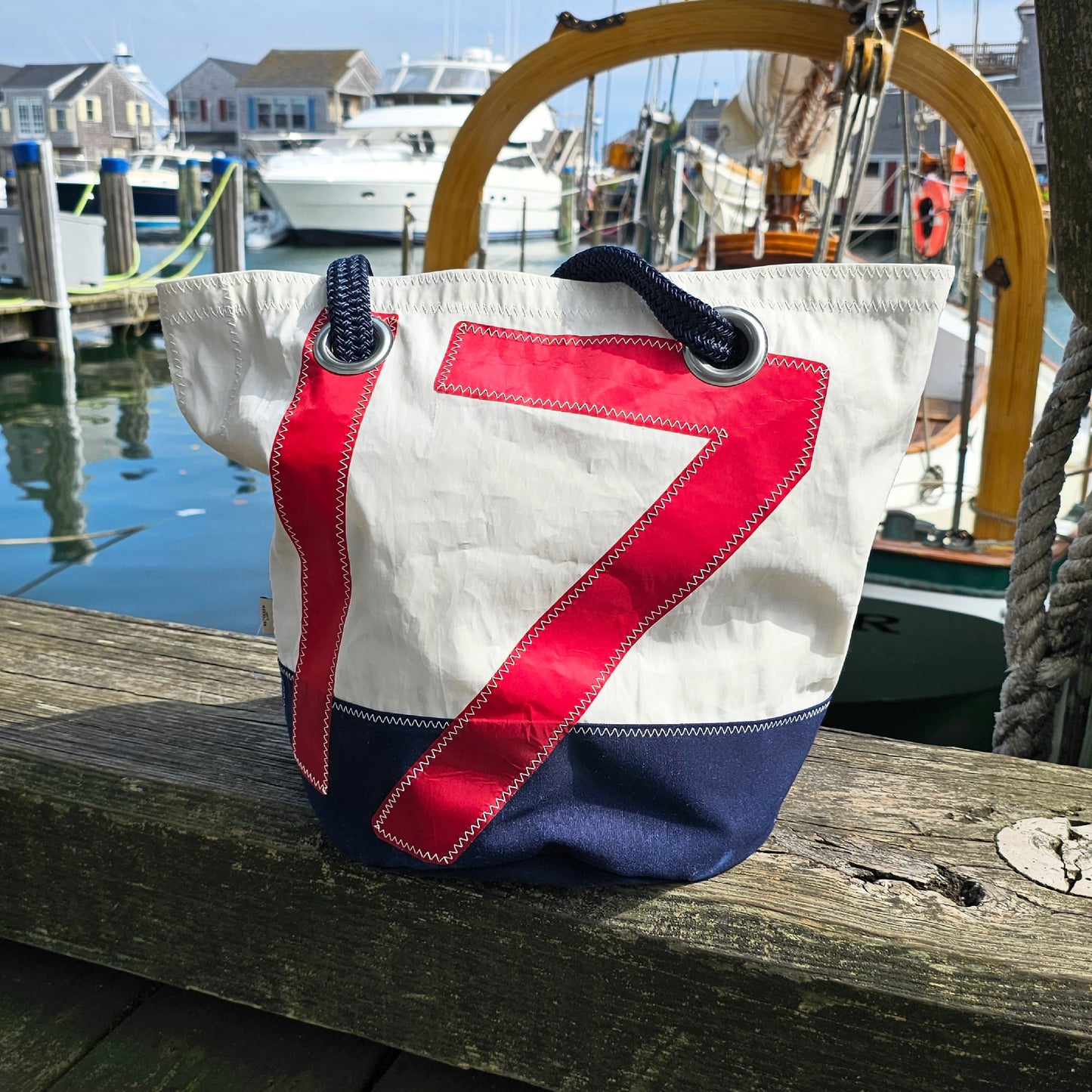 Nantucket 727 Sandy Sail Handbag