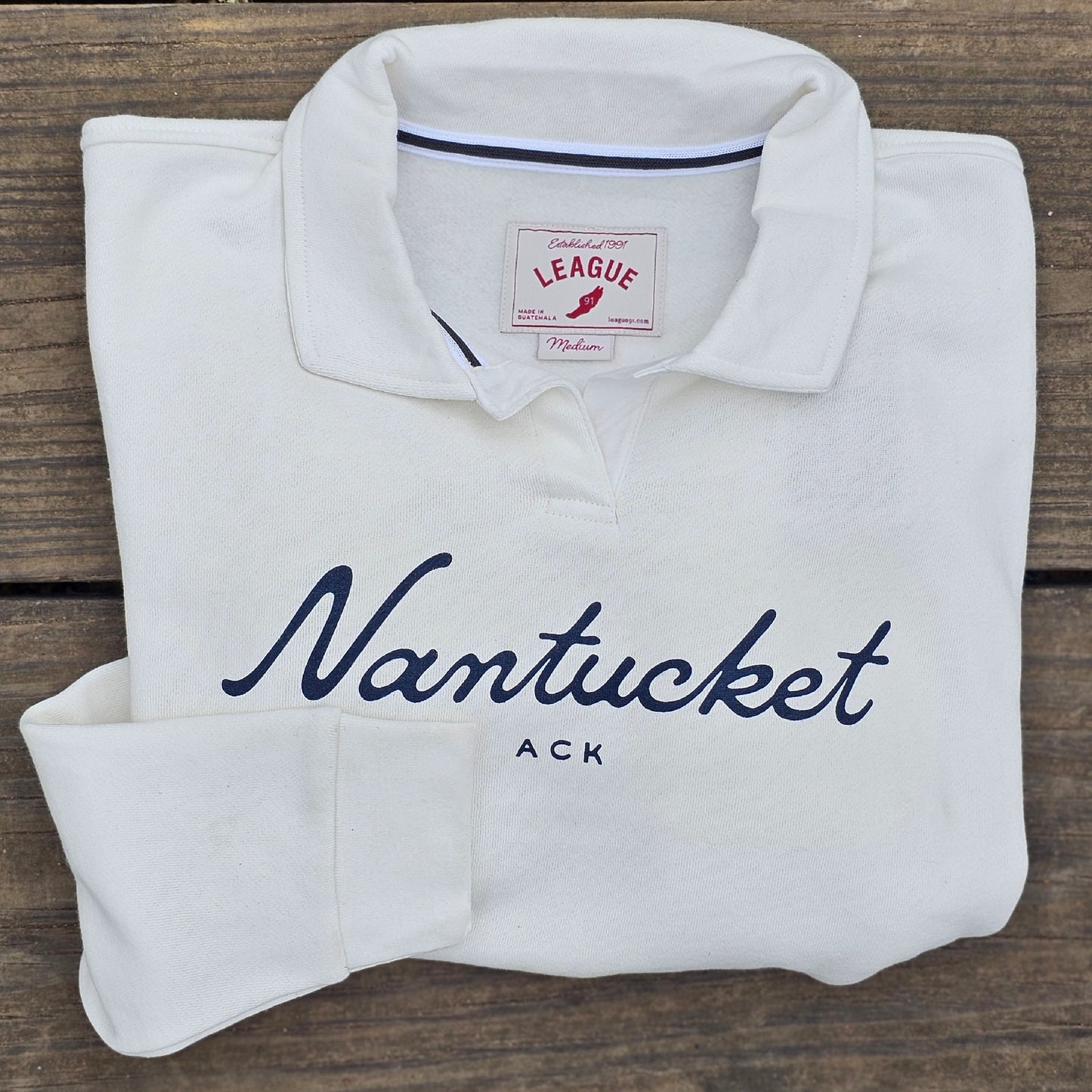 Nantucket Long Sleeve Varsity Shirt