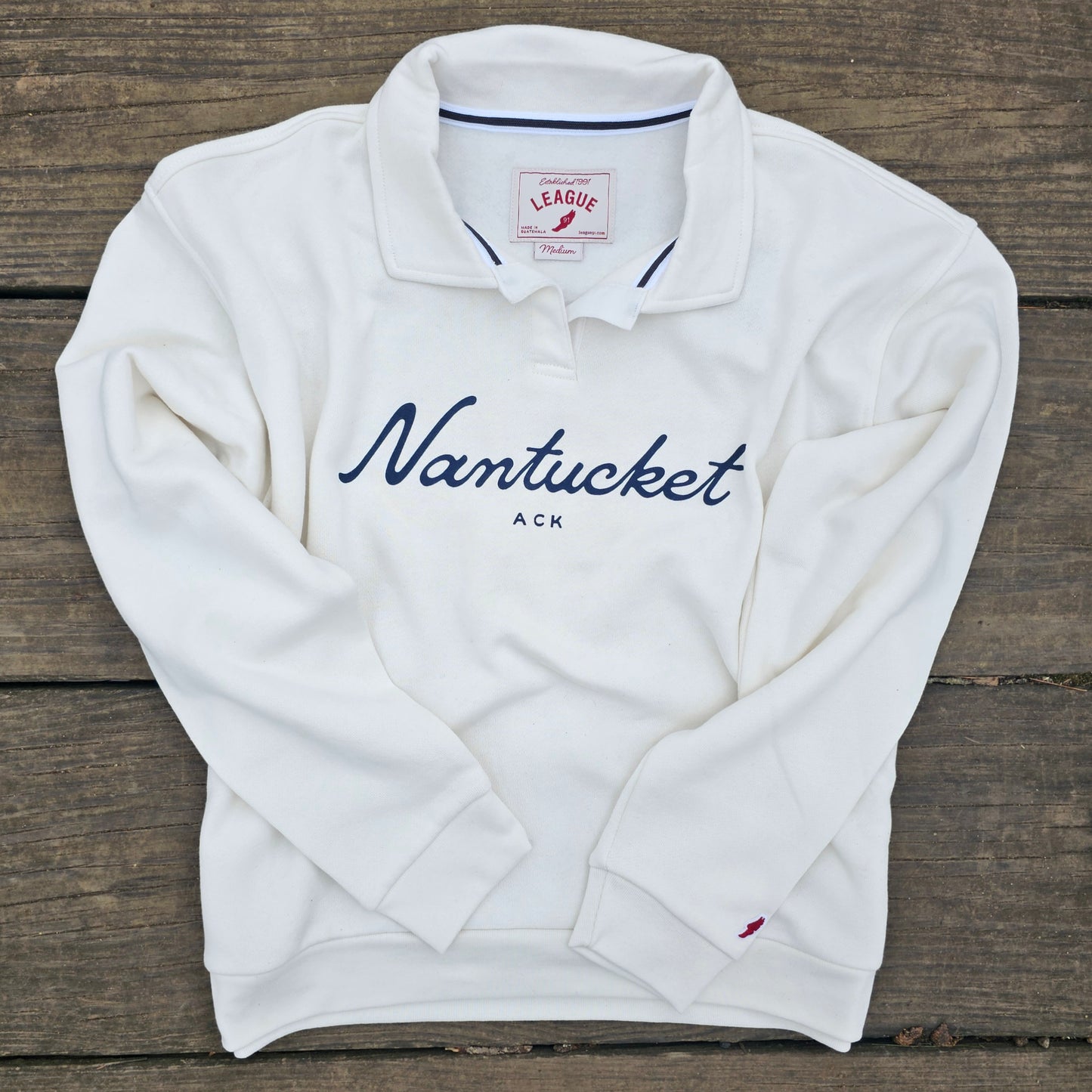 Nantucket Long Sleeve Varsity Shirt
