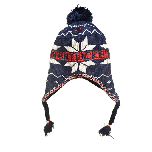 Nantucket Pom Snowflake Beanie