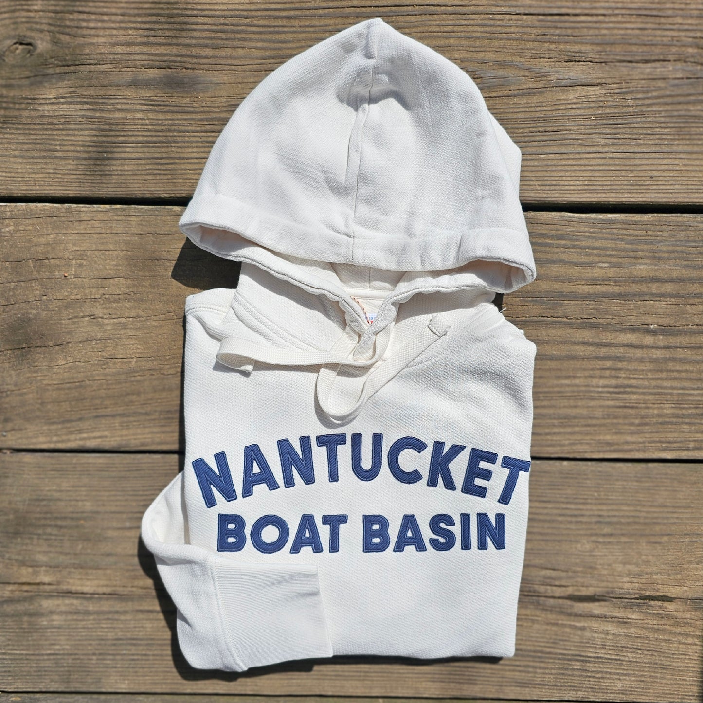 Nantucket Boat Basin Applique Hampton Hoodie