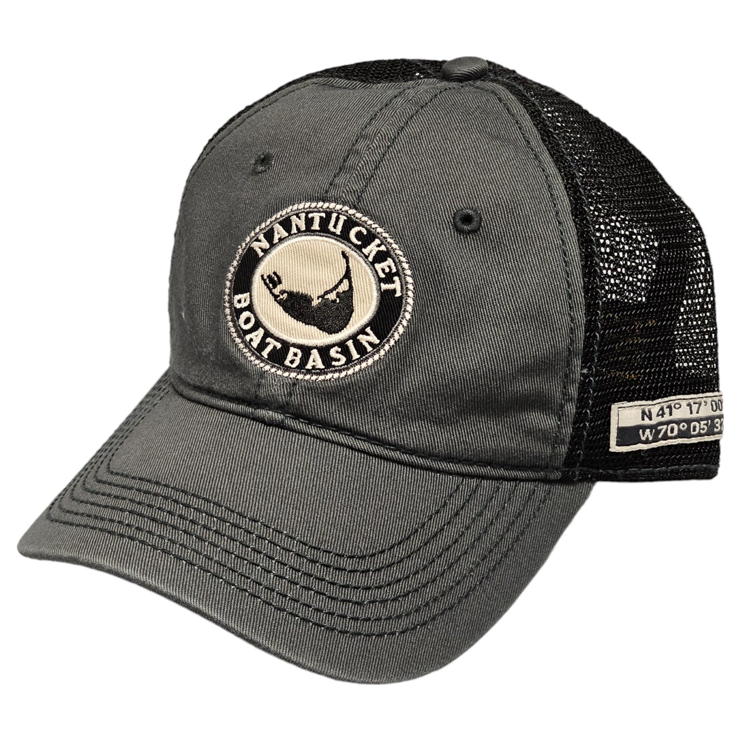 Nantucket Boat Basin Coordinates Washed Trucker