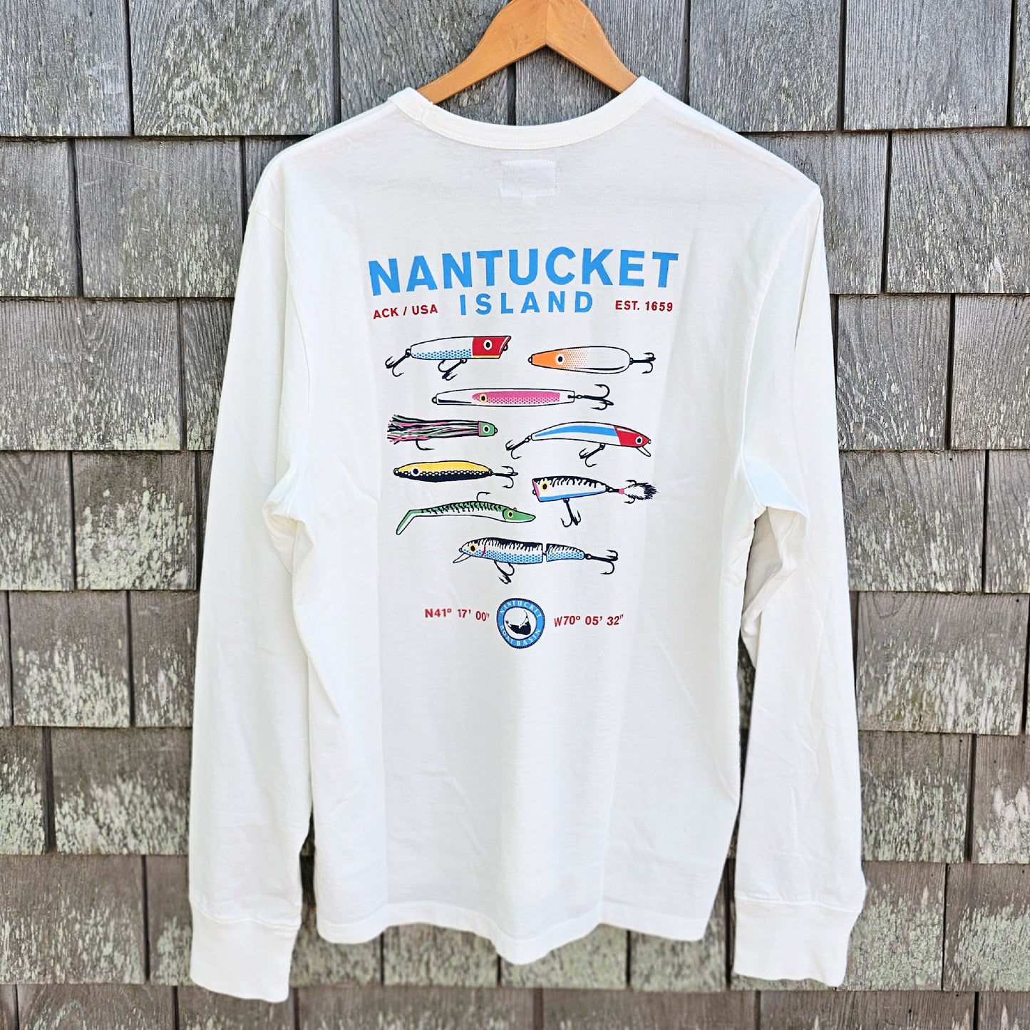 Nantucket Lures Long Sleeve Banner Tee