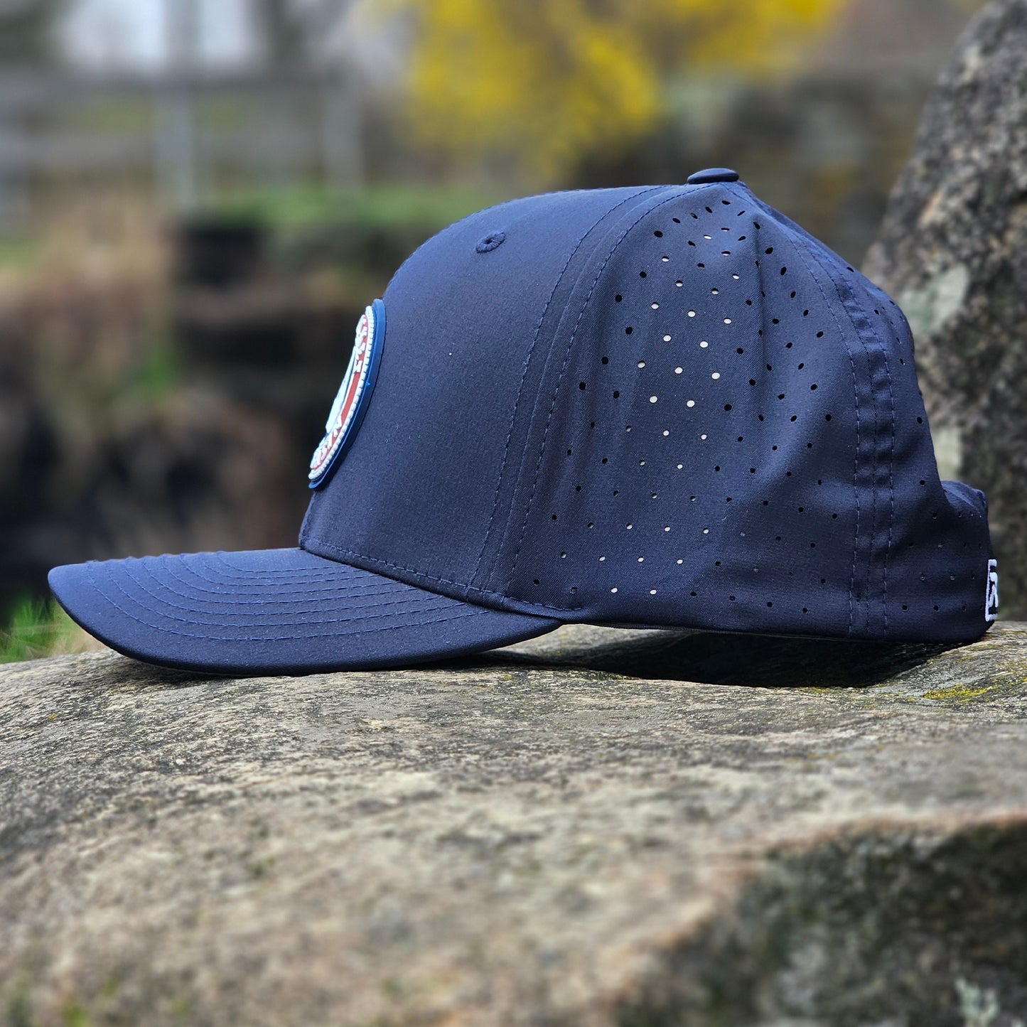 Nantucket Boat Basin Rubber Patch Reflex Hat