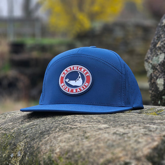 Nantucket Boat Basin Rubber Patch Cannon Hat