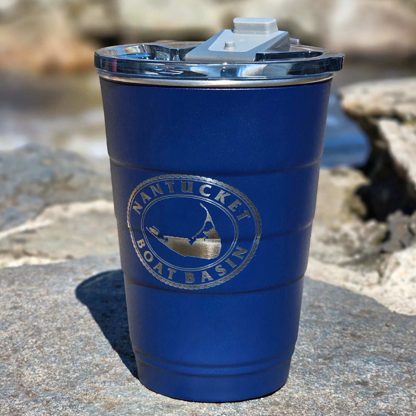Nantucket Boat Basin Engraved Tumbler