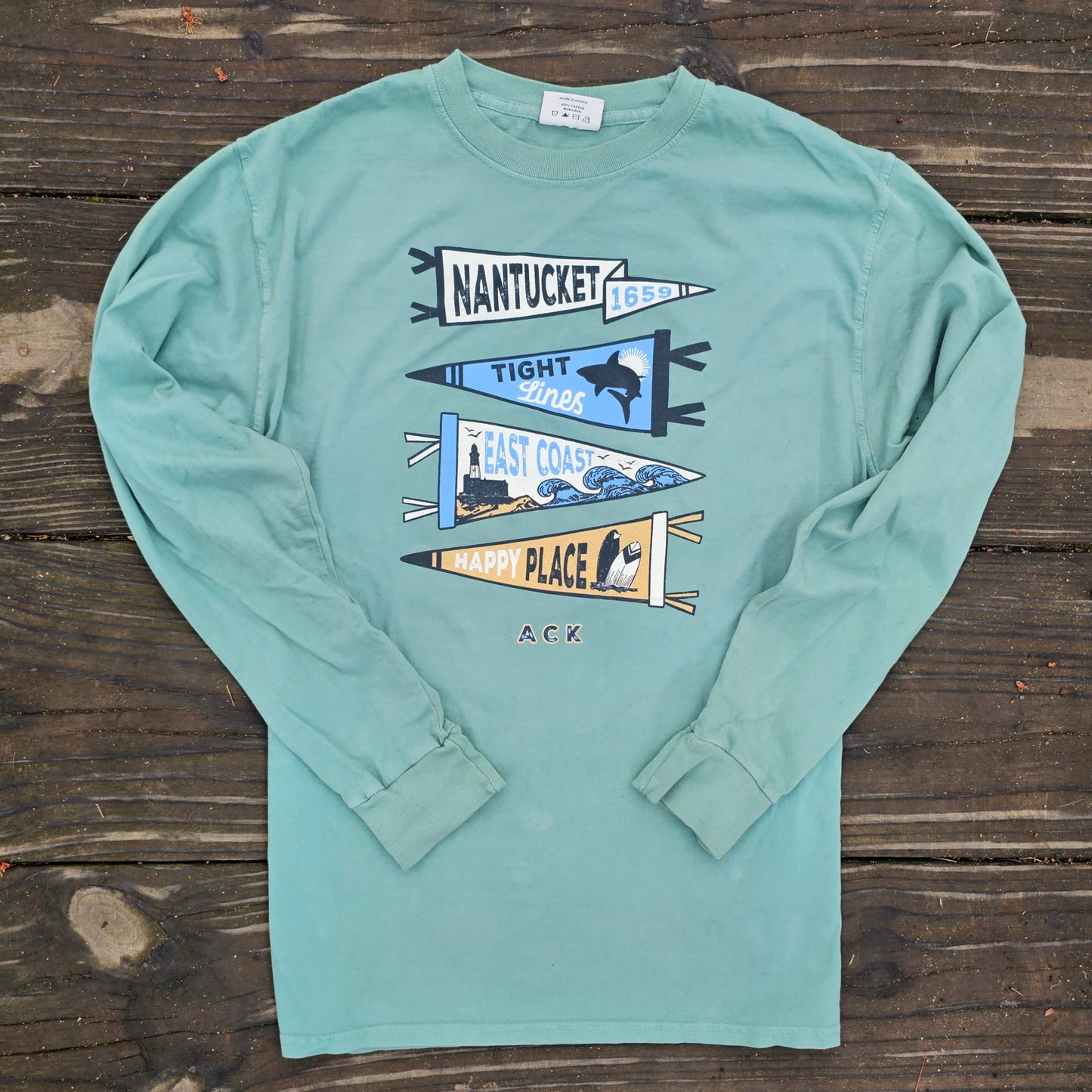 Nantucket Pennant Run Long Sleeve Tee