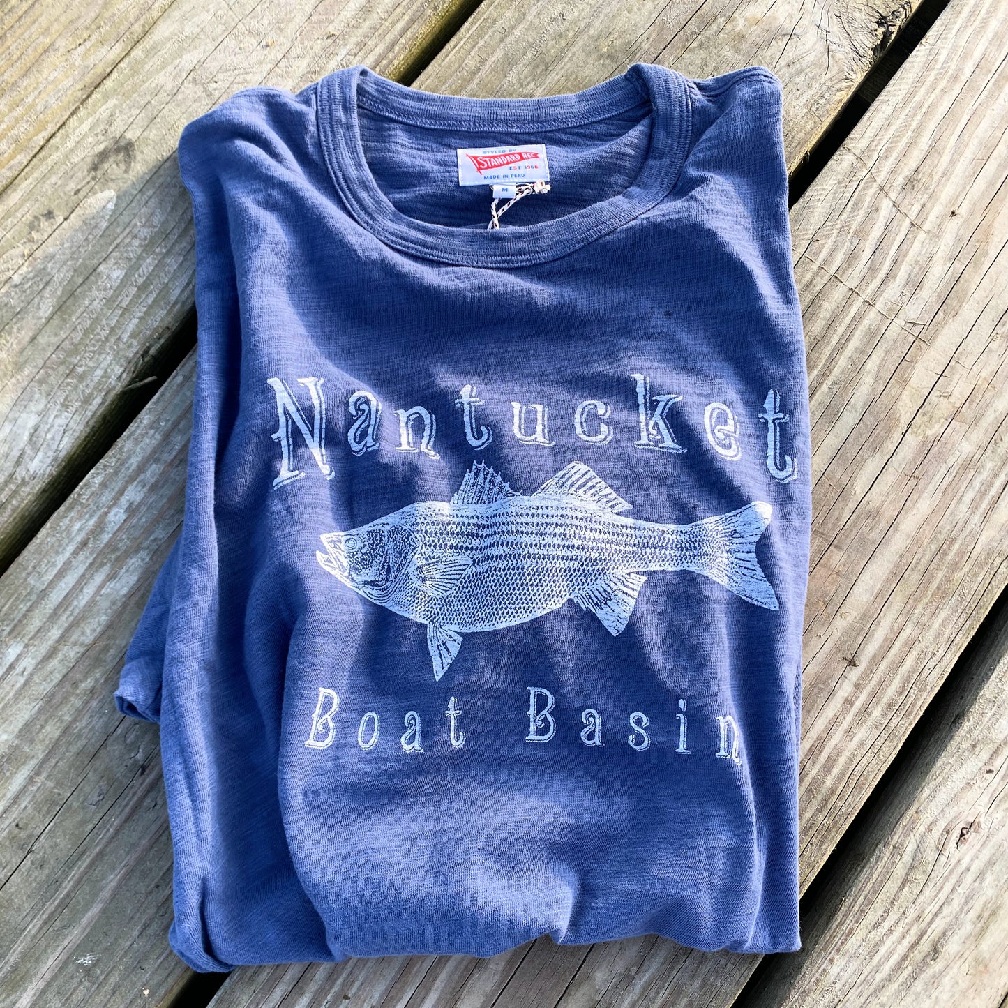 Nantucket Boat Basin Striper Tee