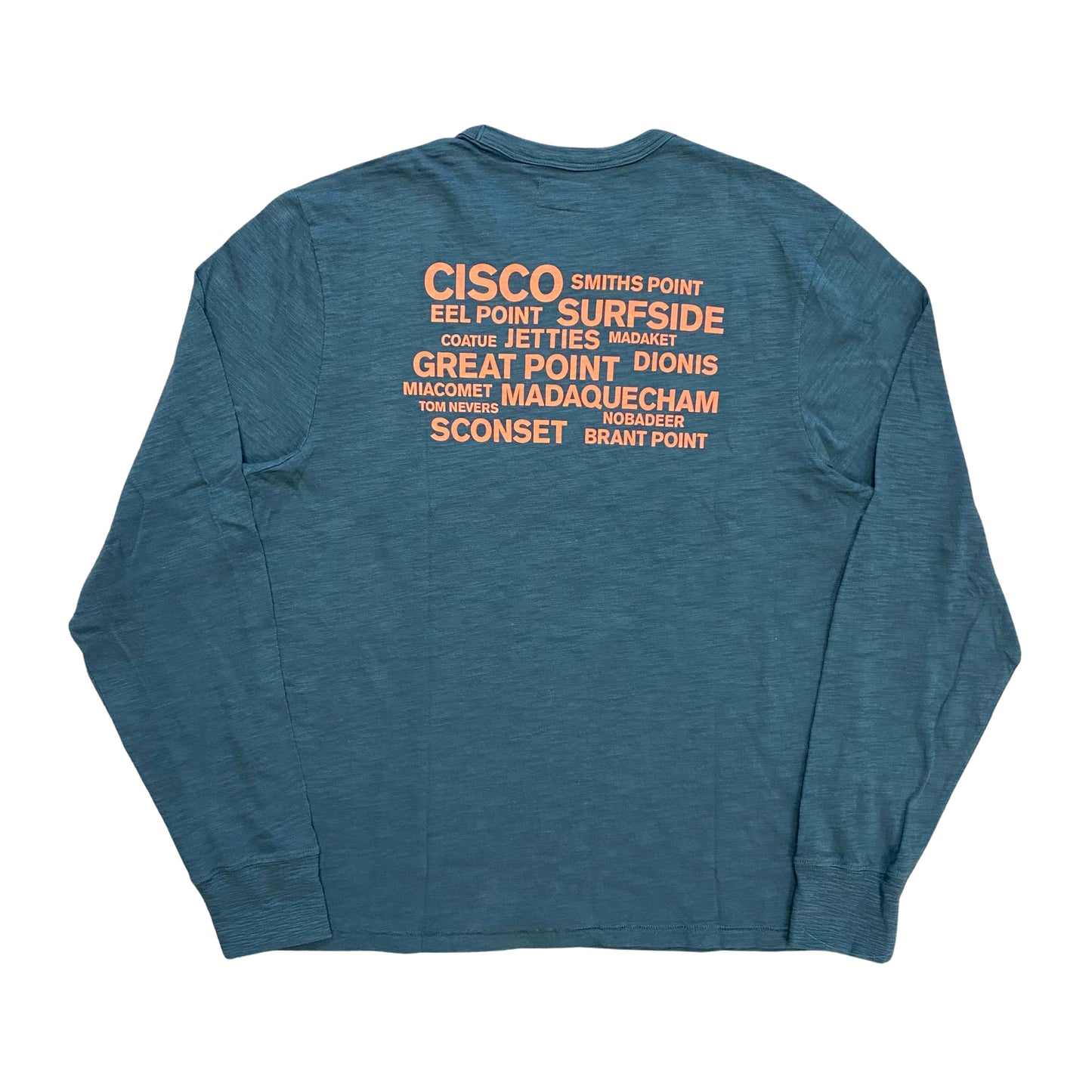 ACK Long Sleeve Beaches Backer Tee