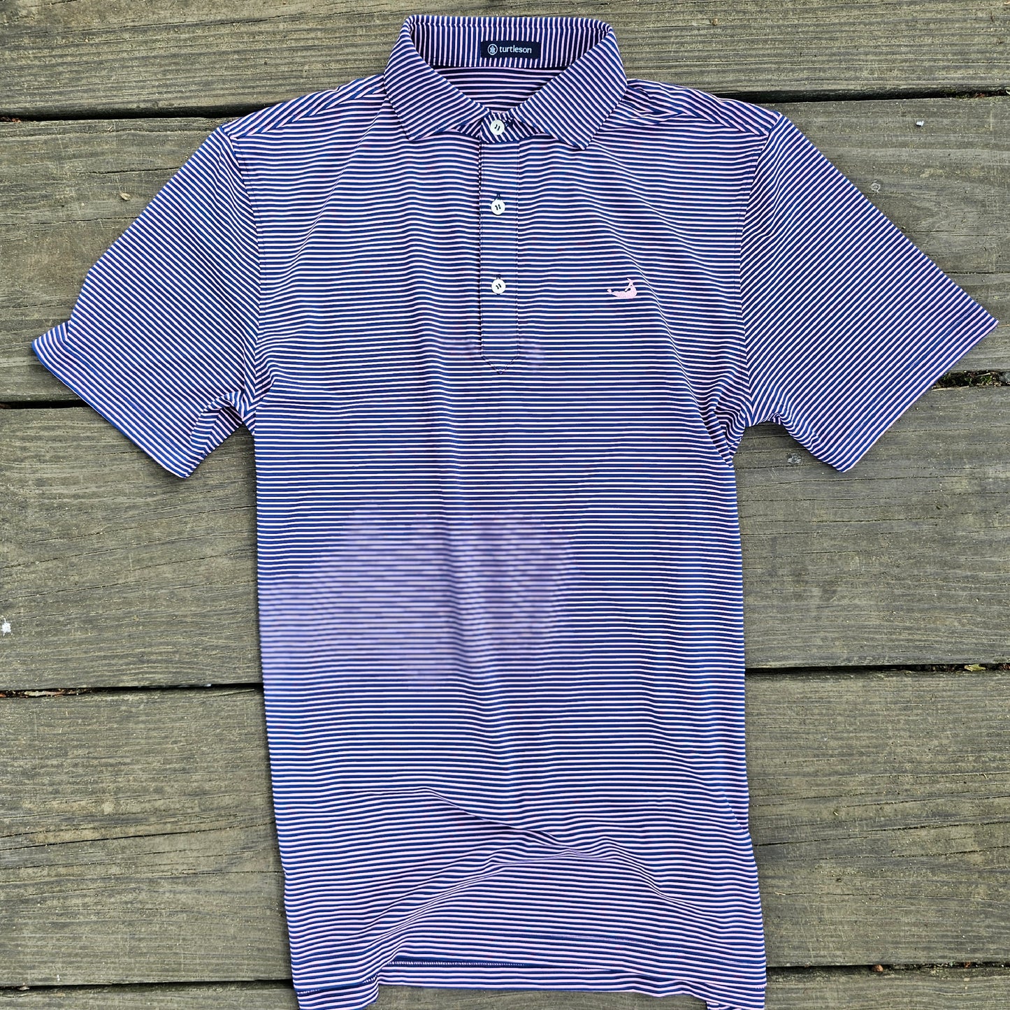 Brady Stripe Performance Polo
