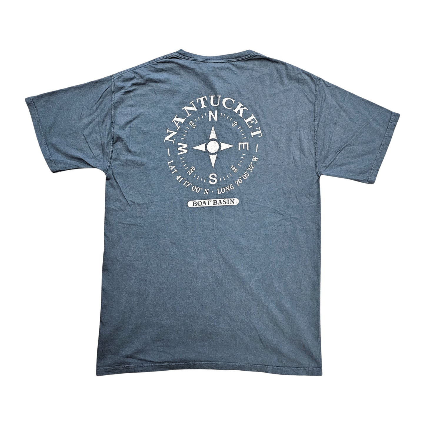 Nantucket Boat Basin Compass Rose Tee