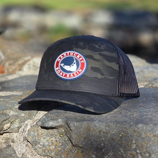 Nantucket Boat Basin Rubber Patch Trucker Hat