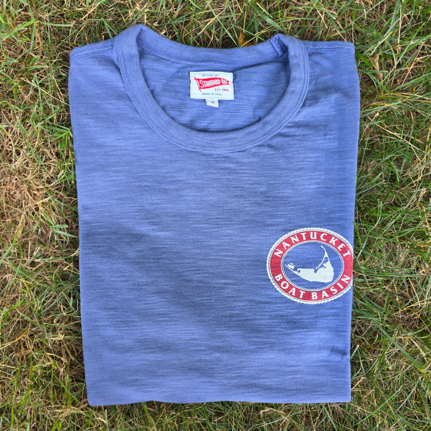 USA Oval Flag Back Tee
