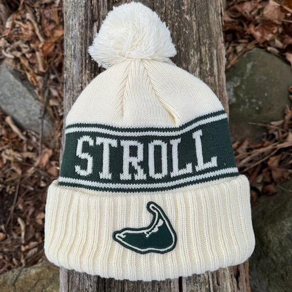 Stroll Jacquard Cuff Natural Beanie