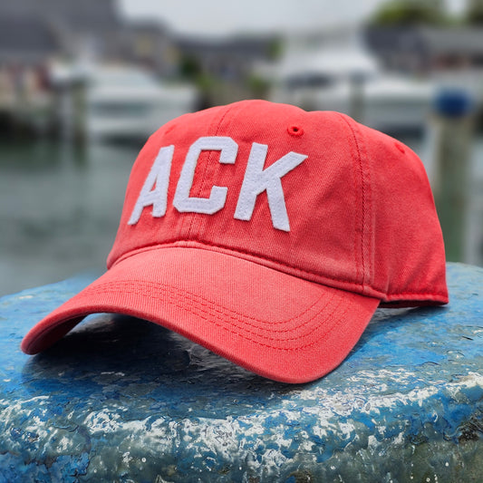 ACK Applique Washed Twill Hat