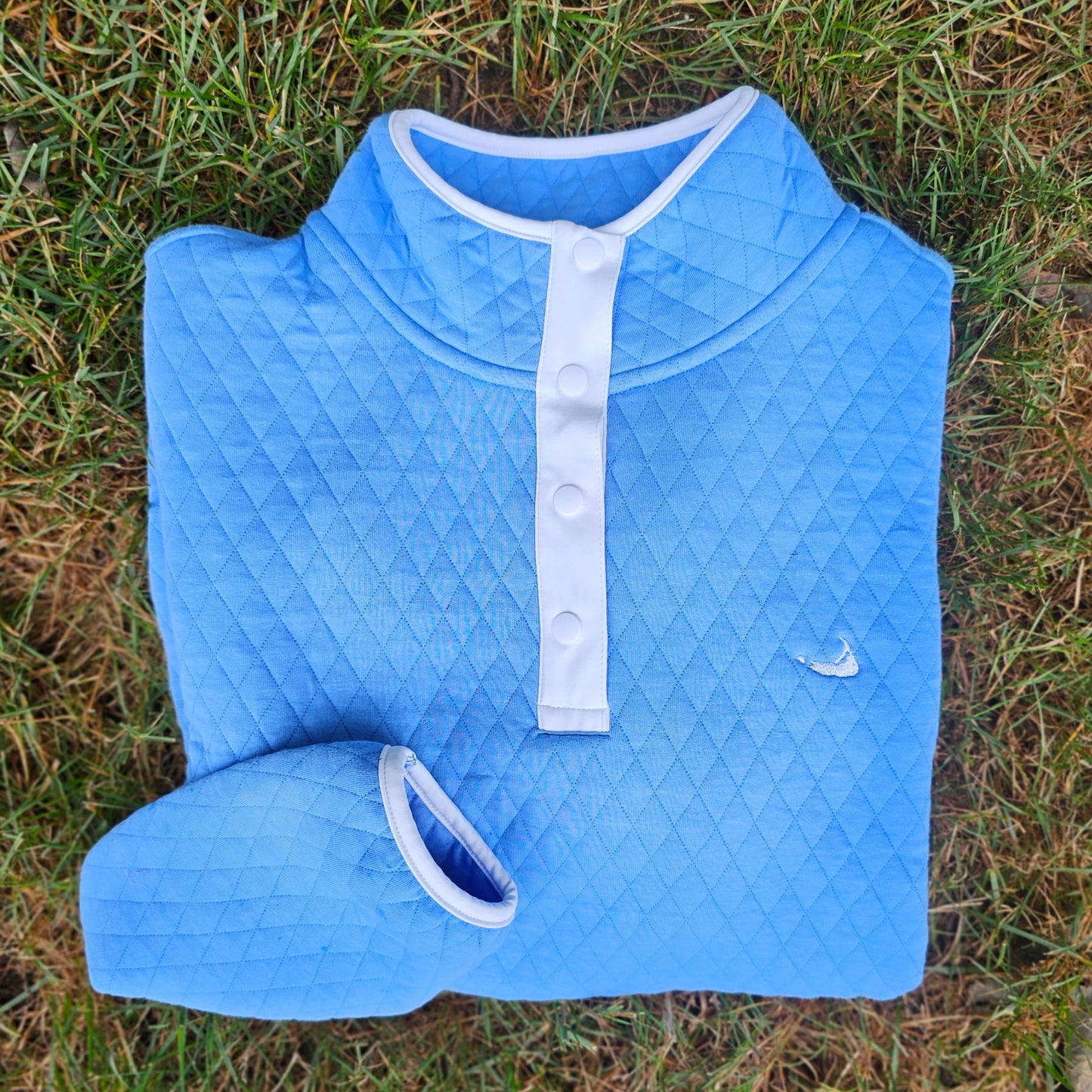 Nantucket Quilted Snap Pullover