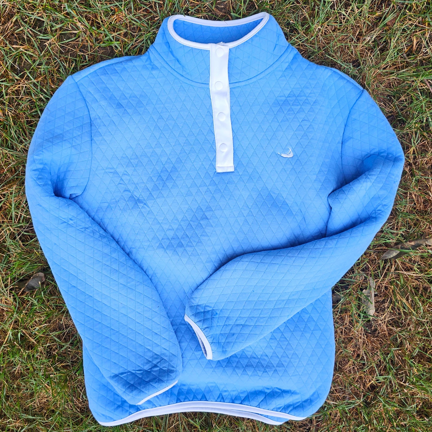 Nantucket Quilted Snap Pullover