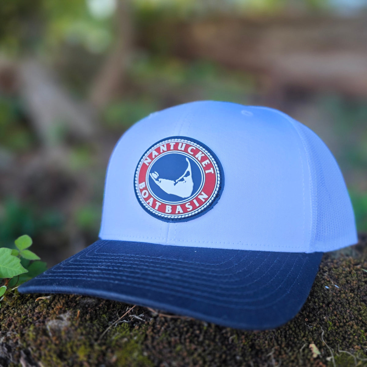 Nantucket Boat Basin Rubber Patch Combination Trucker
