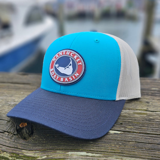 Nantucket Boat Basin Rubber Patch Trucker