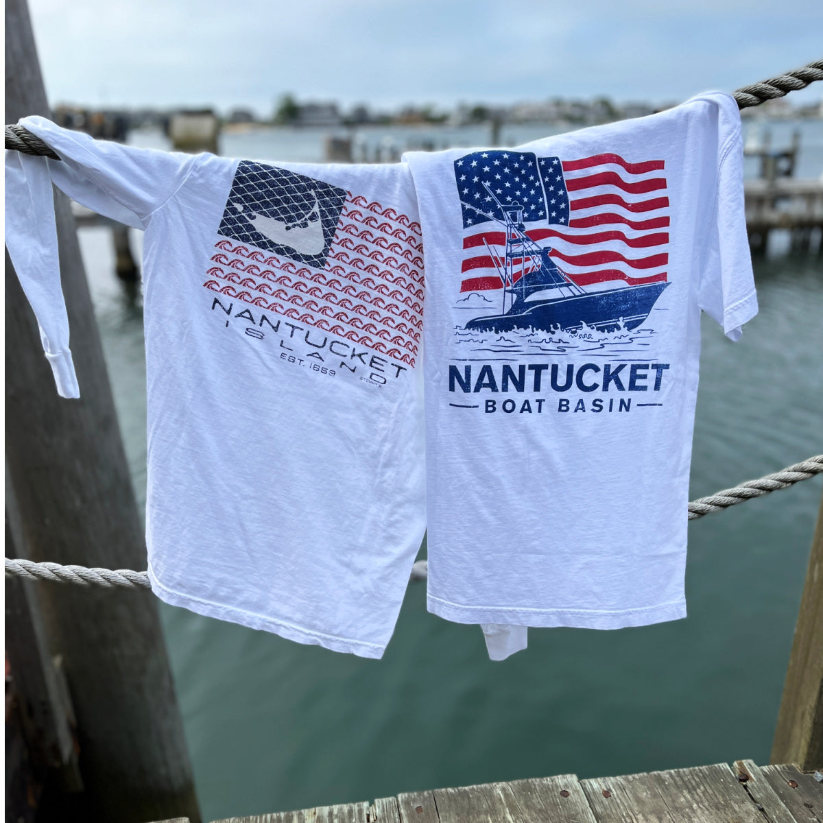 nantucket boat basin boat shirt