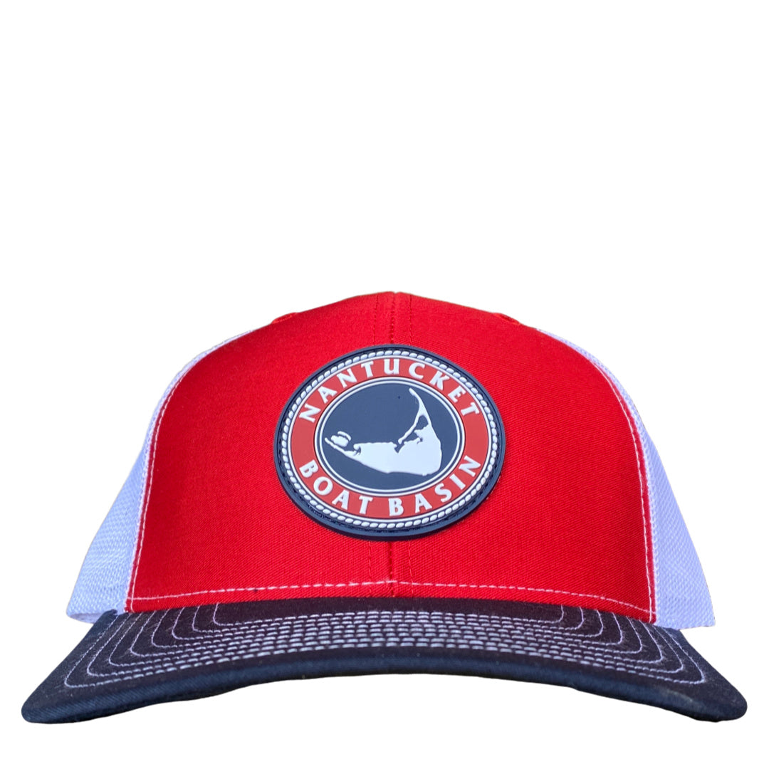 Nantucket Boat Basin Rubber Patch Trucker