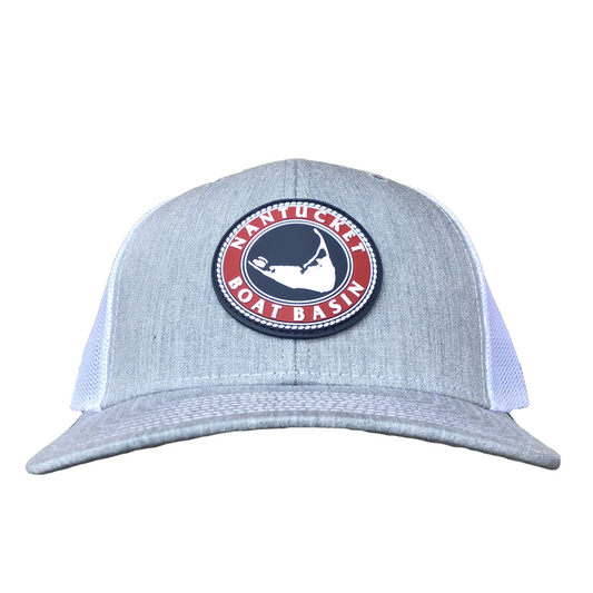 Nantucket Boat Basin Rubber Patch Trucker