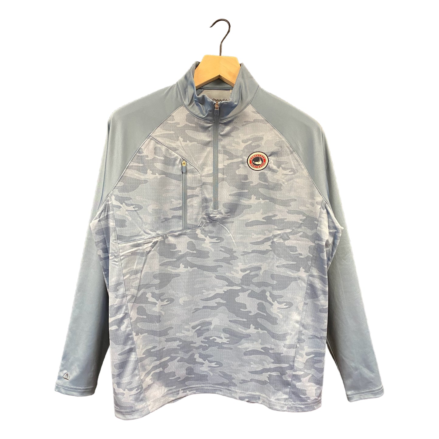 nantucket boat basin camo quarter zip