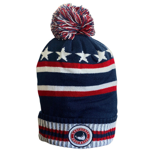 Nantucket Boat Basin Stars Knit Beanie