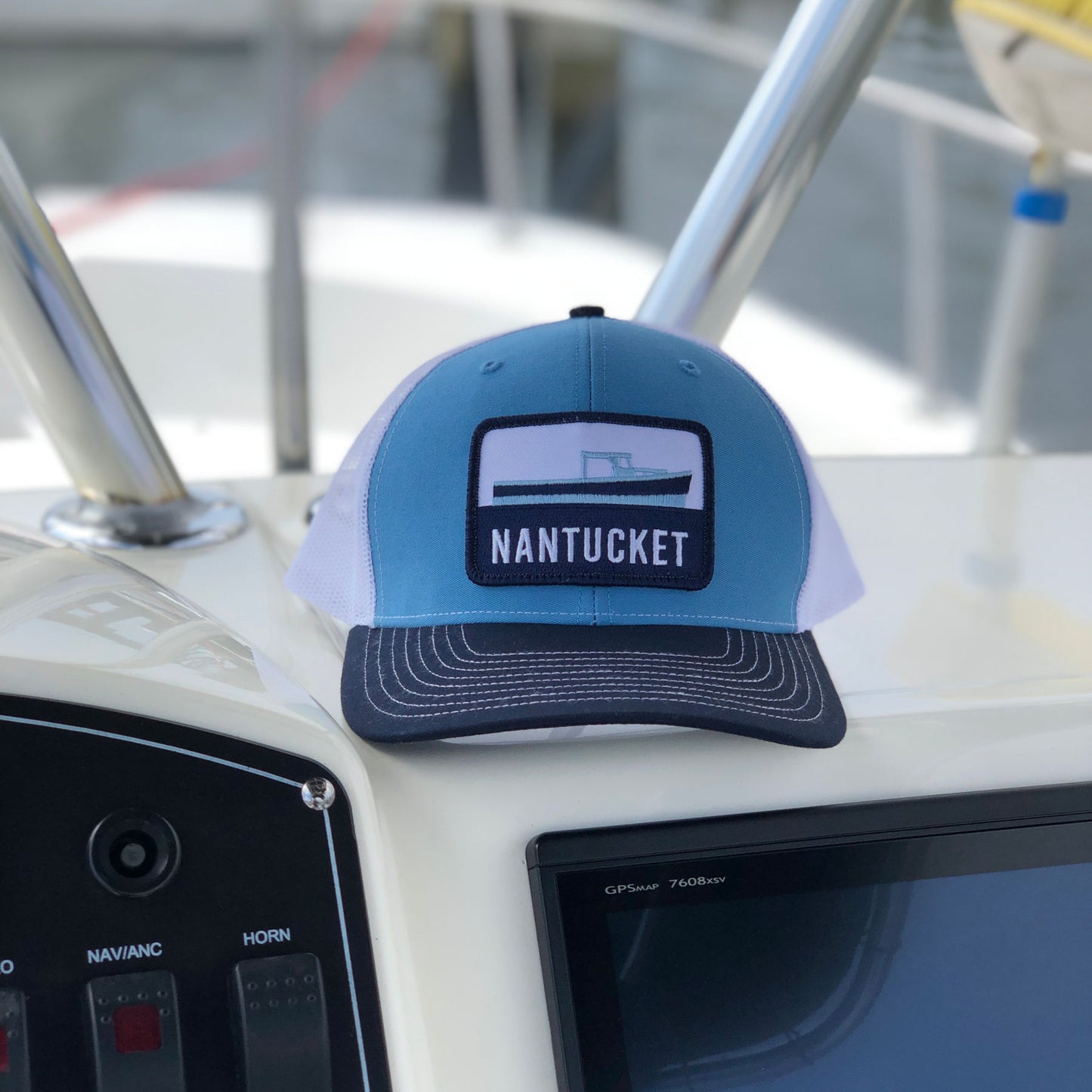 Nantucket Patch Downeast Two-Tone Trucker