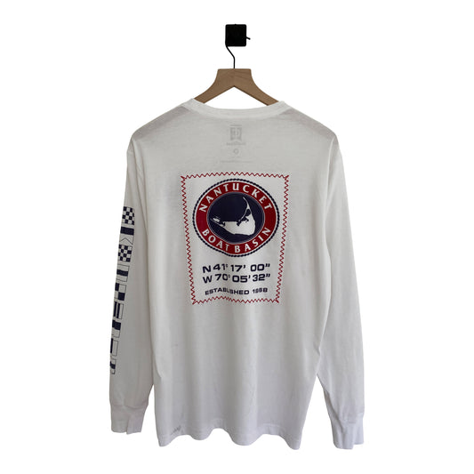 Nantucket Boat Basin Pima Cotton Patch LS