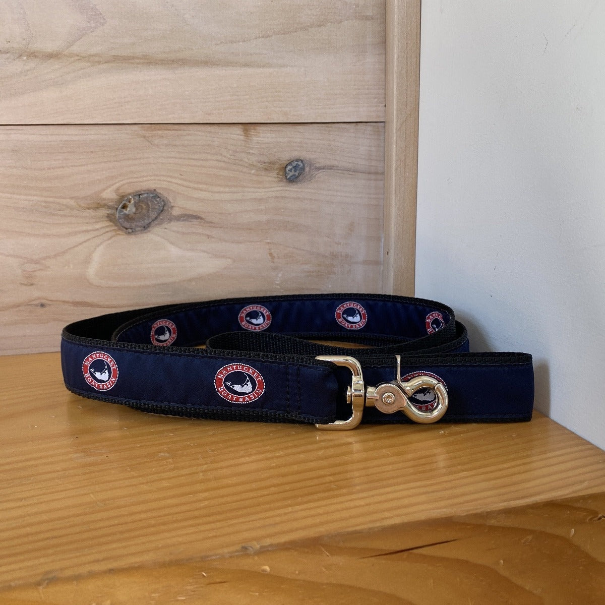 Nantucket Boat Basin Ribbon Dog Leash