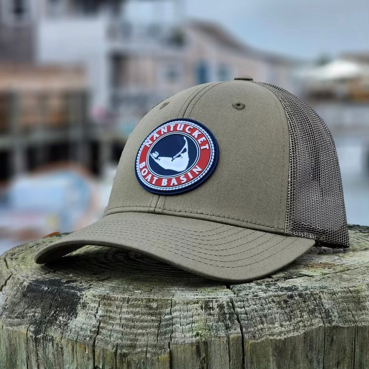 Nantucket Boat Basin Rubber Patch Trucker