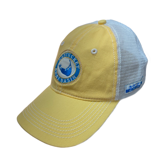 nantucket boat basin trucker hat