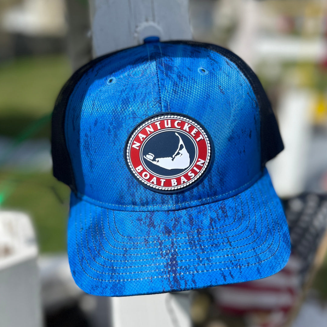Nantucket Boat Basin Rubber Patch Trucker
