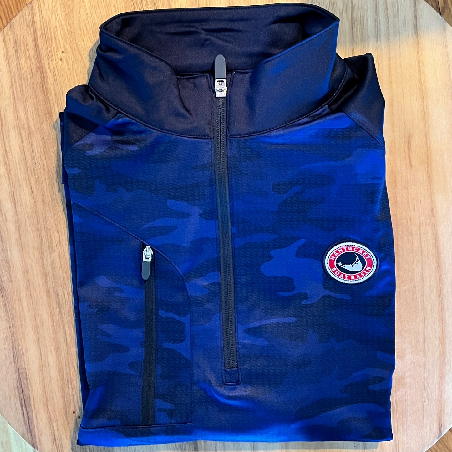 Nantucket Boat Basin Firestone Camo 1/4 Zip