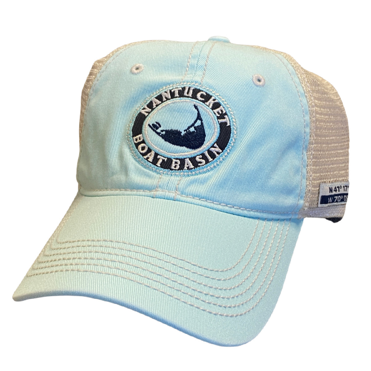 Nantucket Boat Basin Coordinates Washed Trucker