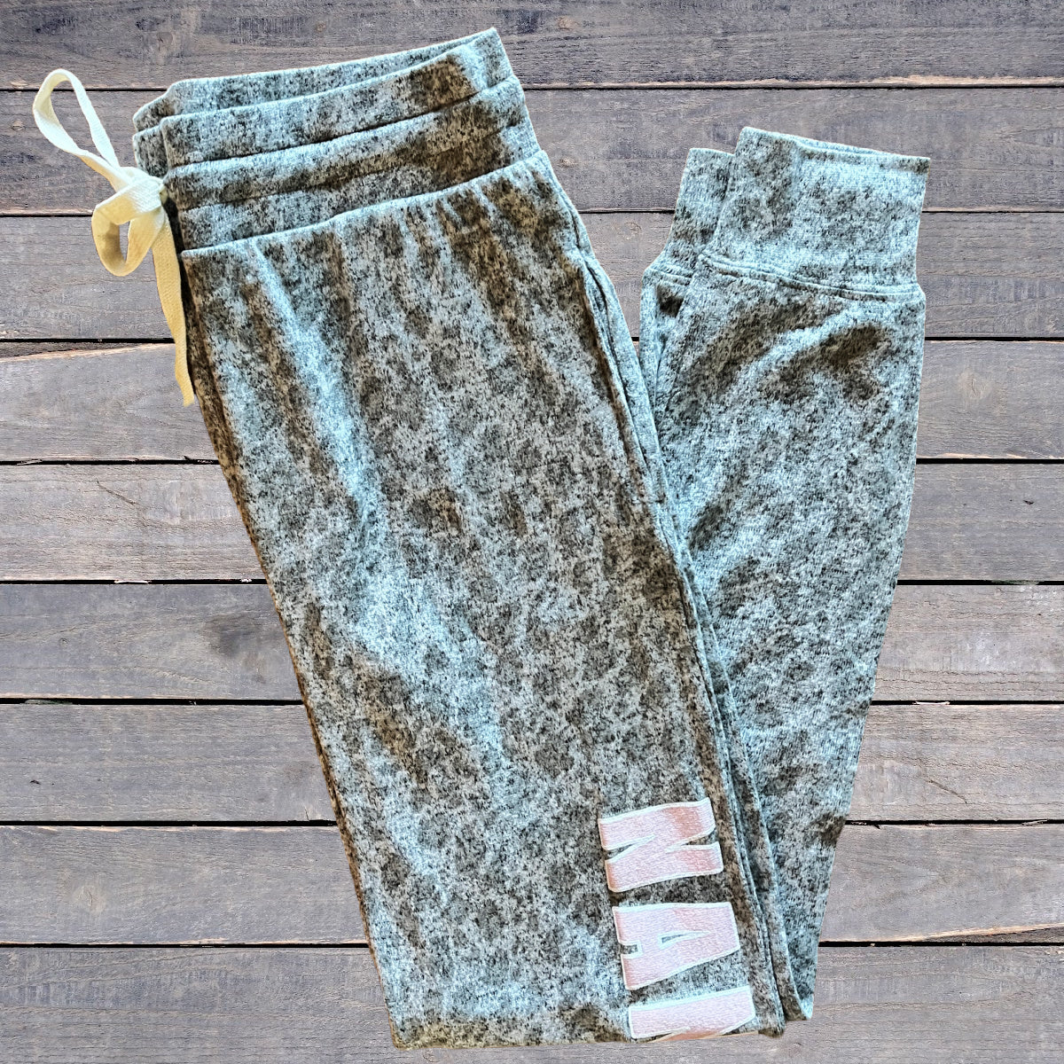leopard print joggers