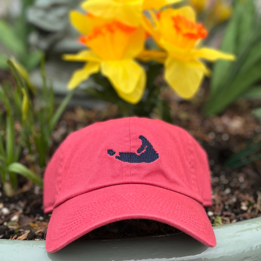 Nantucket Island Needlepoint Hat