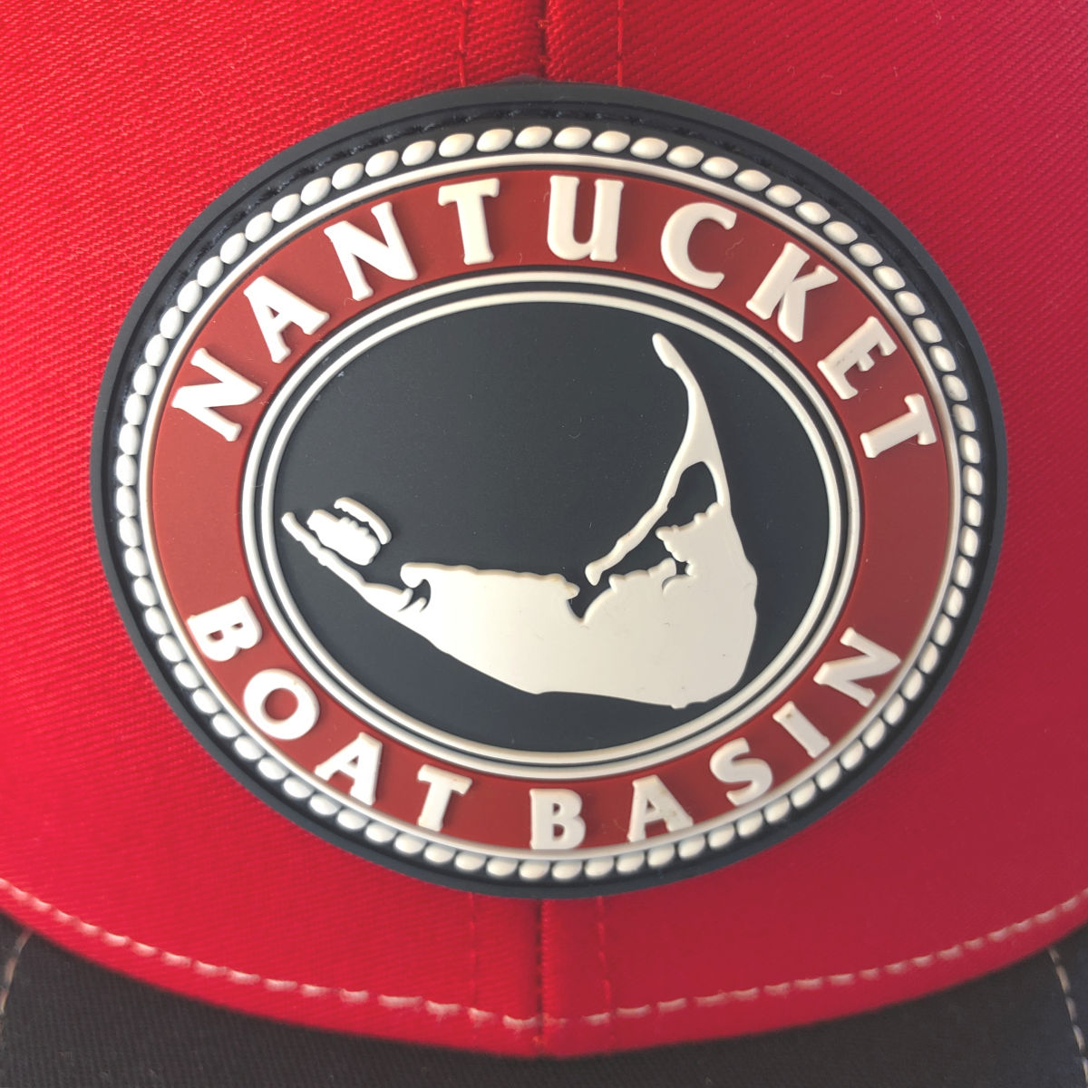 Nantucket Boat Basin Rubber Patch Trucker