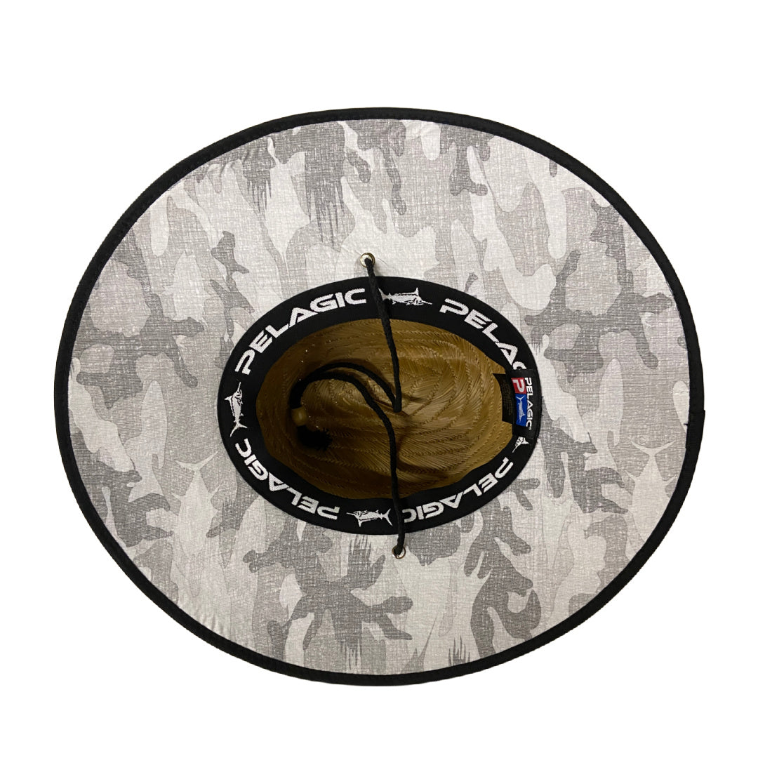 Pelagic Baja Straw Hat
